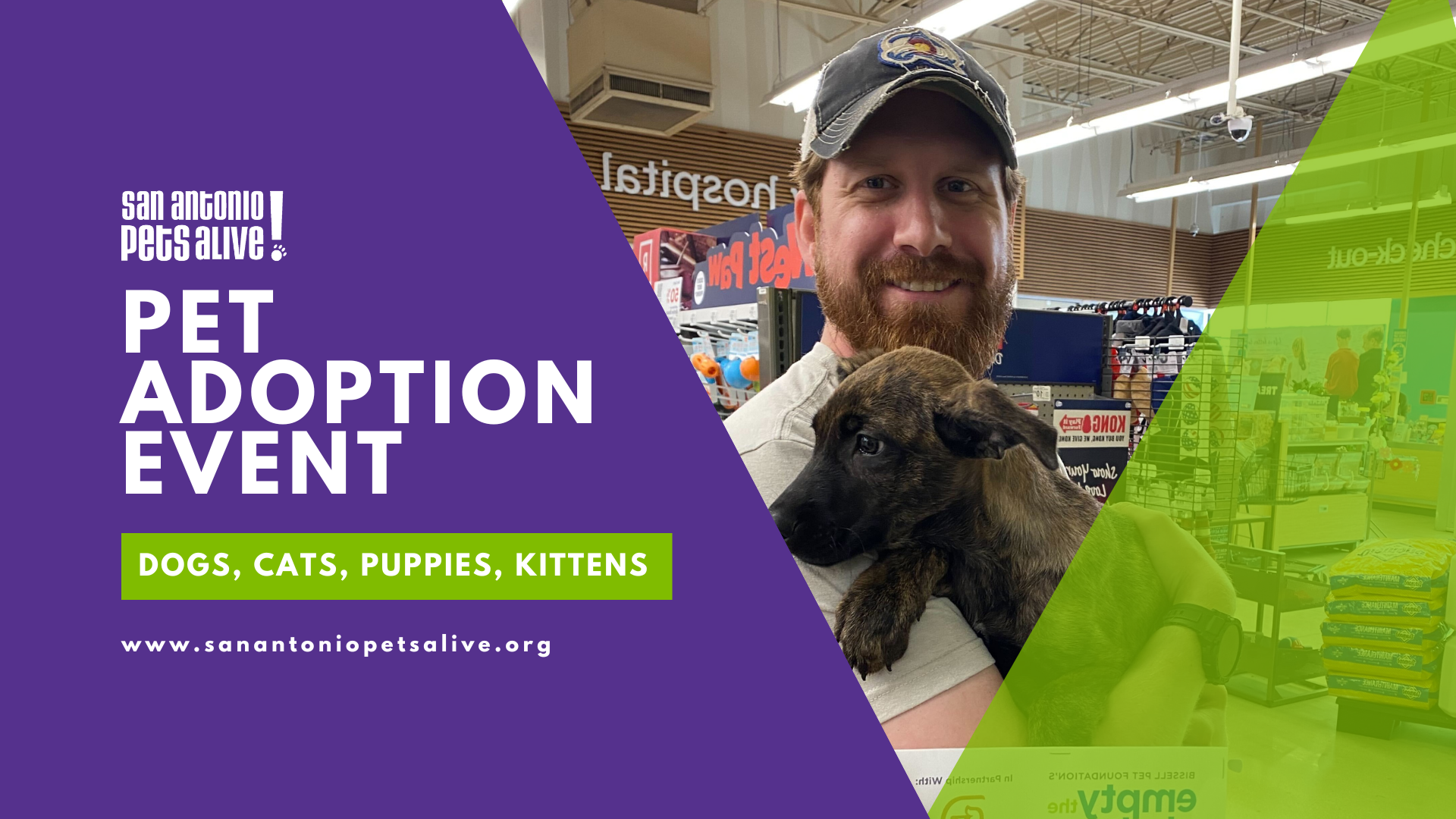 Pet Adoption Event at Petco De Zavala - Waived Adoption Fees!